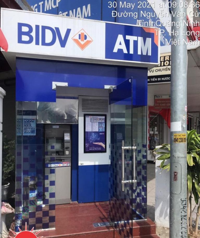 Ảnh Cây ATM ngân hàng Đầu Tư và Phát Triển BIDV Phòng Giao Dịch Q9 1