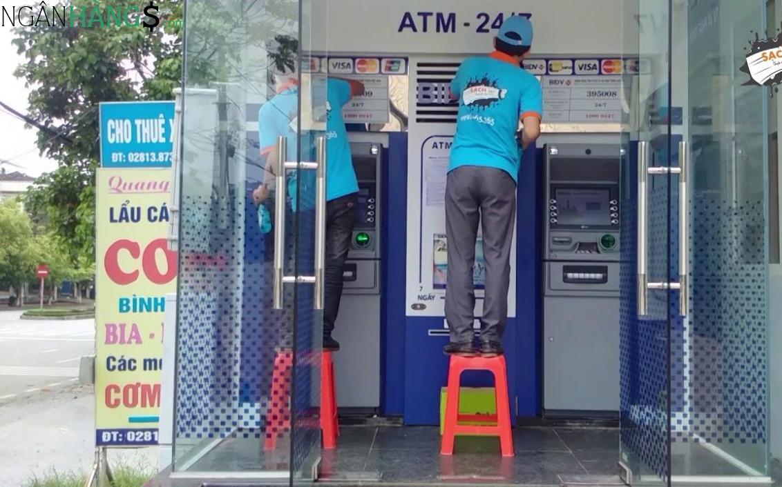 Ảnh Cây ATM ngân hàng Đầu Tư và Phát Triển BIDV Viện KHCN Việt Nam 1