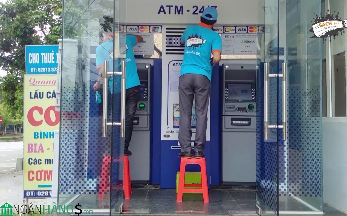 Ảnh Cây ATM ngân hàng Đầu Tư và Phát Triển BIDV Ô Chợ Dừa 1