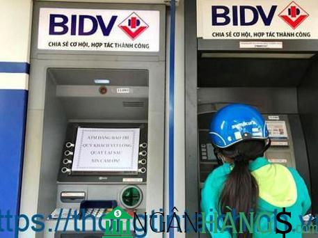 Ảnh Cây ATM ngân hàng Đầu Tư và Phát Triển BIDV Cổng HSC 1