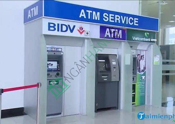 Ảnh Cây ATM ngân hàng Đầu Tư và Phát Triển BIDV Cổng trụ sở chi nhánh 1