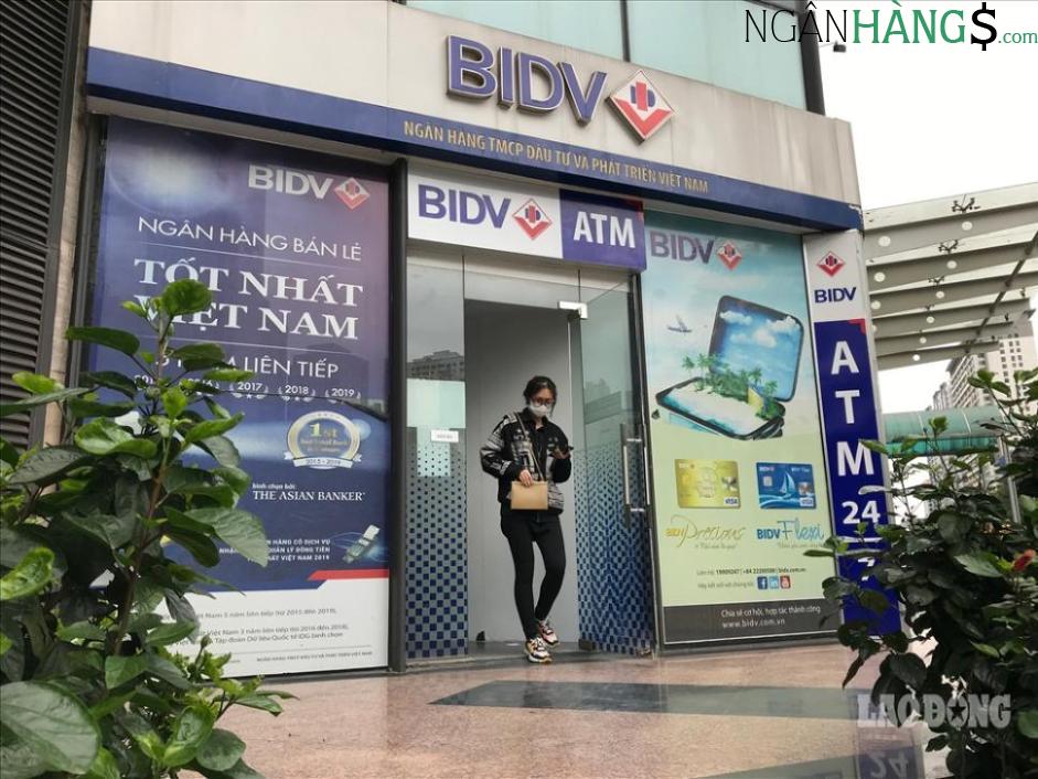 Ảnh Cây ATM ngân hàng Đầu Tư và Phát Triển BIDV Trụ sở chính Chi nhánh 1