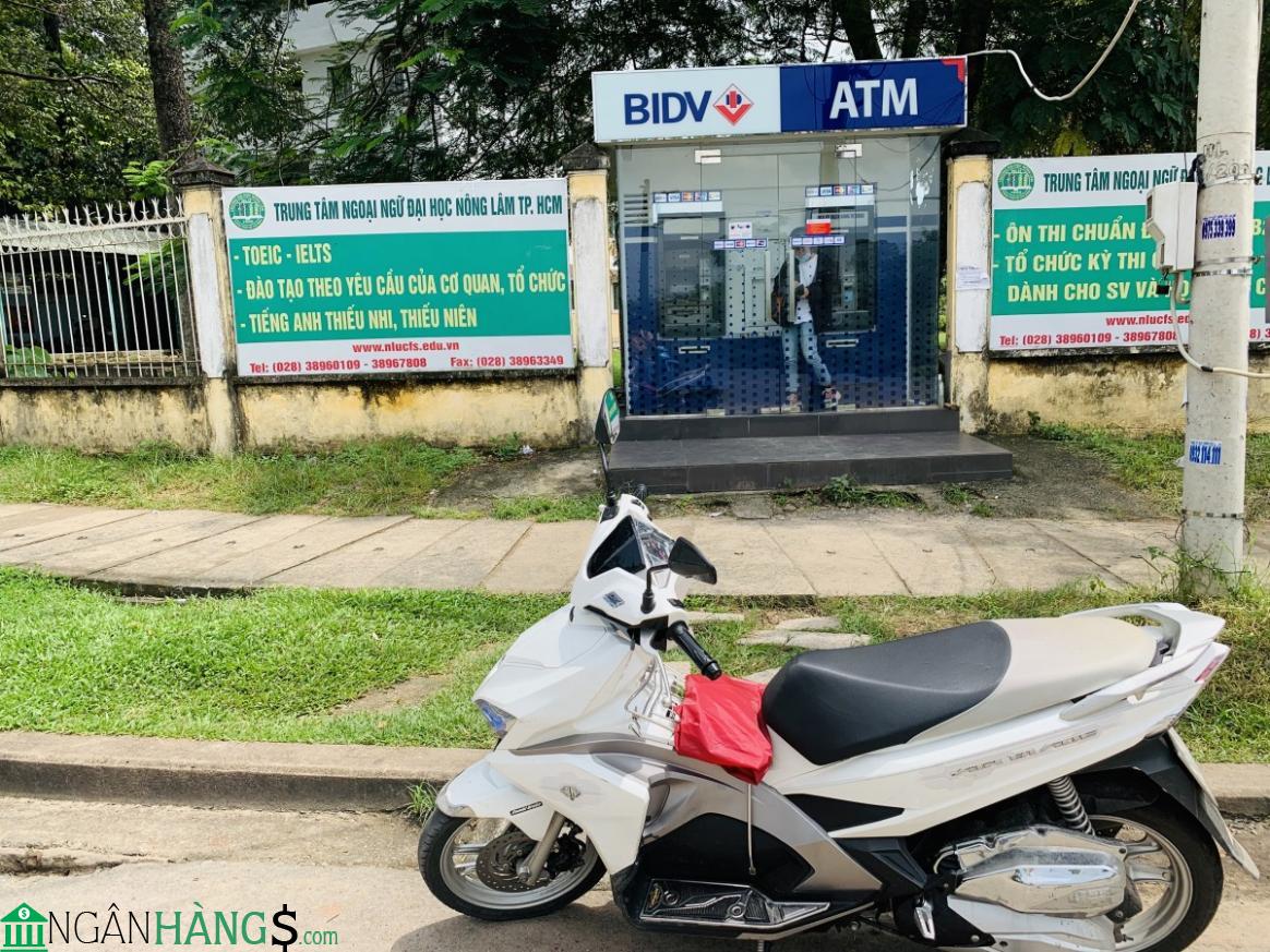 Ảnh Cây ATM ngân hàng Đầu Tư và Phát Triển BIDV Phòng GD Gang Thép 1