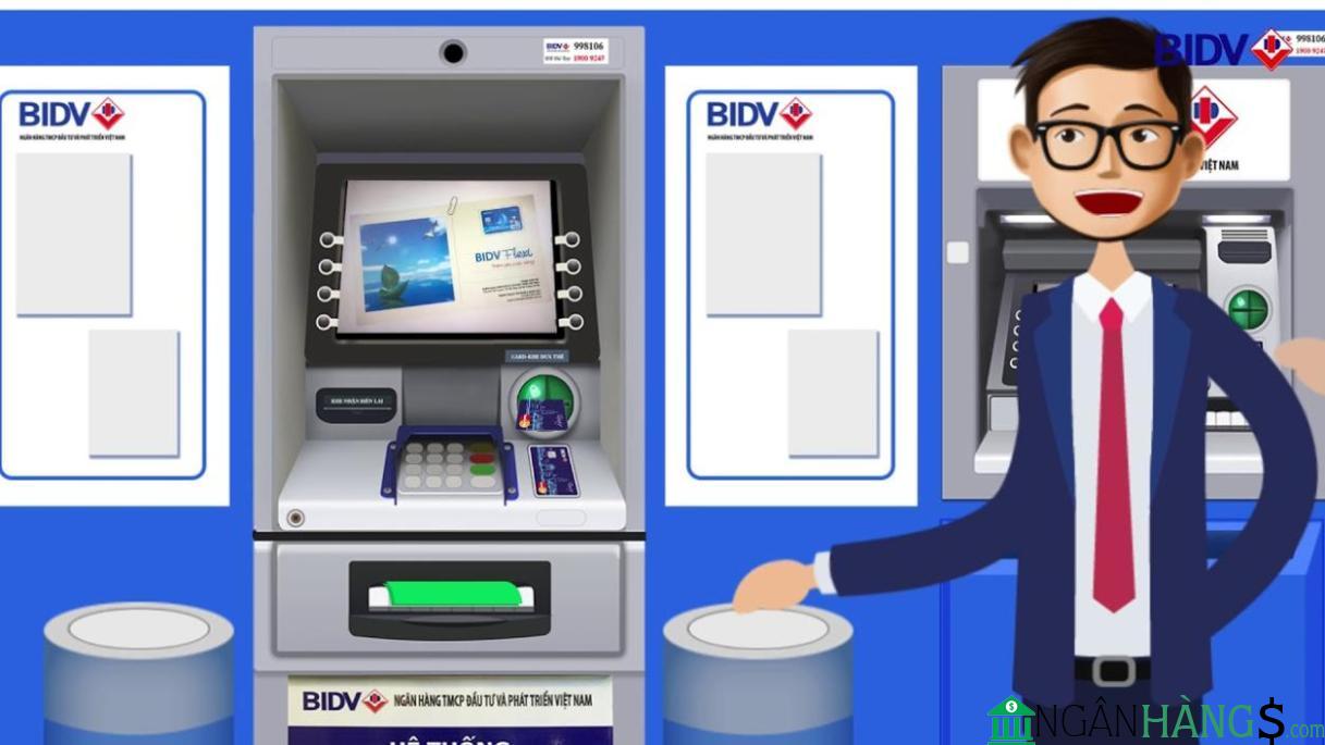 Ảnh Cây ATM ngân hàng Đầu Tư và Phát Triển BIDV Phòng giao dịch Hòn La 1